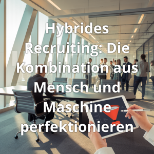 Read more about the article Hybrides Recruiting: Die Kombination aus Mensch und Maschine perfektionieren