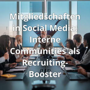 Read more about the article Mitgliedschaften in Social Media: Interne Communities als Recruiting-Booster
