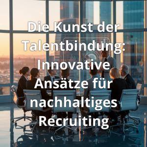 Read more about the article Die Kunst der Talentbindung: Innovative Ansätze für nachhaltiges Recruiting
