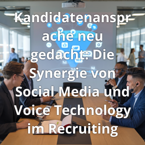 Read more about the article Kandidatenansprache neu gedacht: Die Synergie von Social Media und Voice Technology im Recruiting